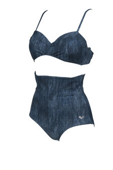 Arena W Cleopatra Two Pieces C-Cup denim 42