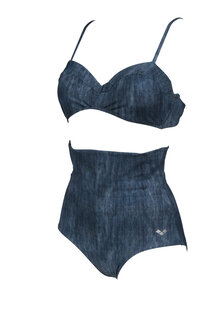 Arena W Cleopatra Two Pieces C-Cup denim 44