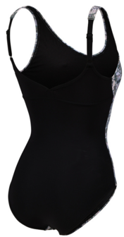 Arena W Bodylift Chiara Wing Back C Cup black-turquoise 50