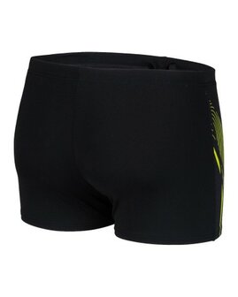 Arena M Swim Short Graphic black-softgreen 85