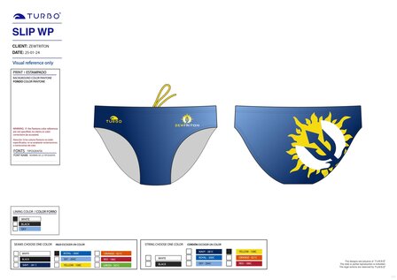 Concept Turbo waterpolobroek zew triton voorbeeld 5