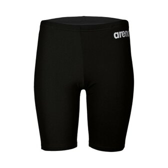 Arena B Team Swim Jammer Solid black-white 12-13