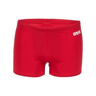 Arena B Team Swim Short Solid red-white 8-9