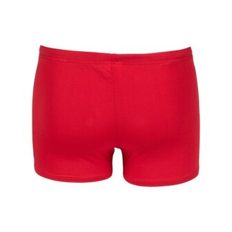 Arena B Team Swim Short Solid red-white 14-15