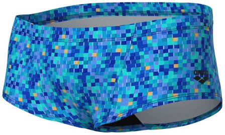 Arena M Pooltiles Swim Low Waist Short blue multi 85