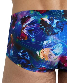 Arena M Swim Low Waist Short Allover black-multi 100