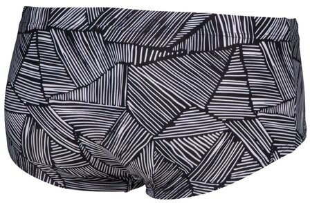 Arena M Overview Swim Low Waist Short white-multi 75