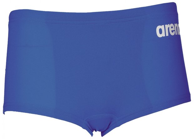 opruiming showmodel kindermaat 116 Arena B Solid Squared Short Jr royal/white 6-7Y