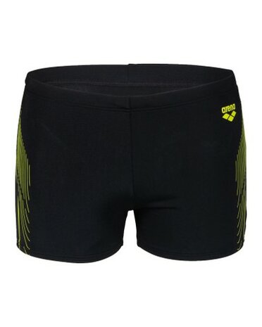 Arena M Swim Short Graphic black-softgreen 100