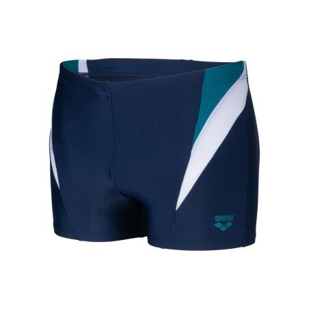 Arena M Swim Short Panel navy-deep-teal-white 100