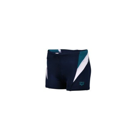 Arena B Swim Short Panel navy-deep-teal-white 10-11