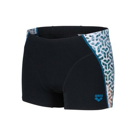 Arena M Planet Water Swim Short black-white-multi 85