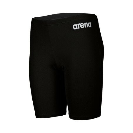 Arena B Team Swim Jammer Solid black-white 10-11