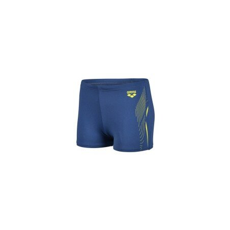 Arena B Swim Short Graphic grey-blue-softgreen 12-13