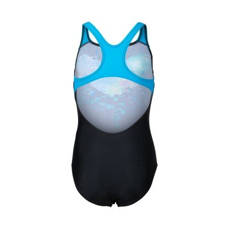 Arena G Multi Pixels Pro Back L black-turquoise 8-9