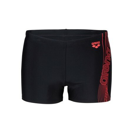 Arena M Dreamy Swim Short black-fluo-red 95